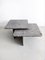 Ammonite Fossil Stone Nesting Tables, 1980s, Set of 2, Image 1