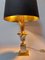 Lámpara de mesa Hollywood Regency Palmier de Boulanger, Bélgica, años 70, Imagen 74