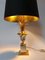 Lámpara de mesa Hollywood Regency Palmier de Boulanger, Bélgica, años 70, Imagen 72