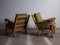 Low Back Lounge Chairs in Oak attributed to Henning Kjærnulf, 1960s, Set of 2 9