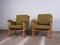 Low Back Lounge Chairs in Oak attributed to Henning Kjærnulf, 1960s, Set of 2, Image 2