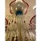 Lámpara de araña italiana vintage de cristal de Murano de Simoeng, años 70, Imagen 8