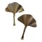 Italian Brass Leaf Wall Sconces by Simoeng, Set of 2, Image 1