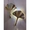 Italian Brass Leaf Wall Sconces by Simoeng, Set of 2, Image 9