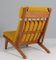 Lounge Chairs Model Ge-375 attributed to Hans J. Wegner for Getama, 1960s, Set of 2 7