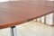 Italian Extendable Wooden Dining Table attributed to Osvaldo Borsani, 1970s, Image 6