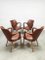 Vintage French Dining Chairs, 1960s, Image 1