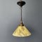 Yellow Marbled Glass Hanging Lamp 5