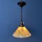 Yellow Marbled Glass Hanging Lamp 2