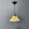 Yellow Marbled Glass Hanging Lamp 3