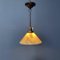 Yellow Marbled Glass Hanging Lamp, Image 4
