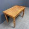 Open Wood Kitchen Table with Tiger Stripes 9