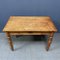Open Wood Kitchen Table with Tiger Stripes 7