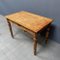 Open Wood Kitchen Table with Tiger Stripes 11