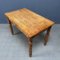 Open Wood Kitchen Table with Tiger Stripes 3