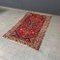 Vintage Red-Colored Hand-Knotted Rug 4