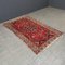 Vintage Red-Colored Hand-Knotted Rug 3
