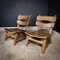 Vintage Brutalist Oak Armchairs from Dittmann & Co, 1960, Set of 2, Image 1