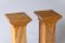 Pedestales de ratán y bambú con superficie de vidrio de Vivai Del Sud, años 70. Juego de 2, Imagen 5