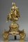 Louis XIV Andirons Decorated with Seated Muses, 1900s, Set of 2 3