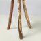 Italian Rustic Table Stools with Different Heights in Wood, Set of 2 17