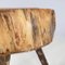 Sgabelli da tavolo rustici in legno, Italia, set di 2, Immagine 7