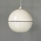 Space Age Italian Chandelier in White Metal, 2000s, Image 6
