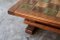Tavolino da caffè costruttivista in quercia e ceramica, anni '60, Immagine 12