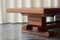 Tavolino da caffè costruttivista in quercia e ceramica, anni '60, Immagine 4