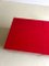 Red Glossy Coffee Table with Bar 4