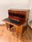 Edwardianischer Sheraton Schreibtisch aus Mahagoni mit Rollplatte 10