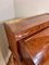 Edwardianischer Sheraton Schreibtisch aus Mahagoni mit Rollplatte 6