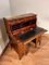 Edwardian Mahogany Roll Top Sheraton Desk Writing Table, Image 12