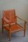 Safari Stühle aus Esche & Leder von Rud. Rasmussen Kaare Klint zugeschrieben, 1960er, 2er Set 10
