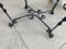 Wrought Iron Pedestal Flower Table, Image 3