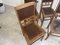 Art Nouveau Dining Chairs in Oak, Set of 4 11