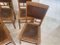 Art Nouveau Dining Chairs in Oak, Set of 4, Image 10