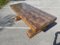 Rustikaler Esstisch aus Holz 11