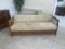 Vintage Pine Wood Sofa 8