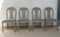 Gustavian Dining Chairs, Set of 4 2