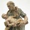 Pio Angelo Gabriello, Heiliger Josef mit Kind, 1700er, Terrakotta 2