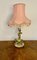 Lámpara de mesa eduardiana de ónice y latón dorado, años 10, Imagen 5