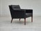 Danish Lounge Chair Model 55 in Leather and Rosewood by Kurt Østervig, 1960s, Image 1