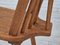 Sillas de comedor escandinavas de madera de roble, años 60. Juego de 4, Imagen 14