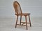 Scandinavian Dining Chairs in Oak Wood, 1960s, Set of 4 6
