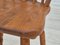 Sedie da pranzo in legno di quercia, Scandinavia, anni '60, set di 4, Immagine 24