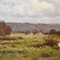 Jean Chiffony, Paesaggio con laghetto, fine XIX secolo, Olio su tela, con cornice, Immagine 3