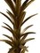 Hollywood Regency Style Gilt Metal Palm Tree Floor Lamp, Mid to Late 20th Century 3