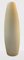 Lámpara colgante italiana moderna de tubo de cristal de Murano ocre, 1990, Imagen 4