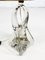 Tischlampe aus Kristallglas von Val Saint Lambert, 1950er 7